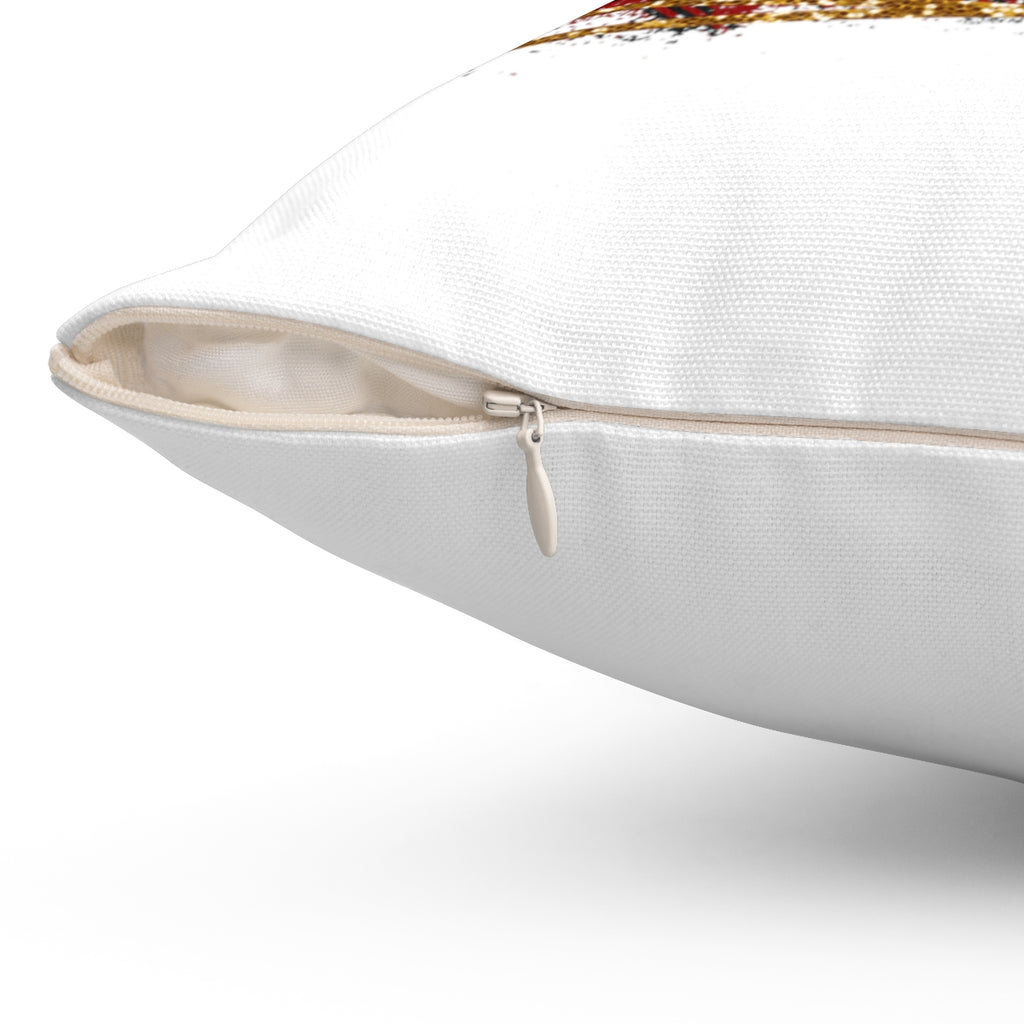 Spun Polyester Square Pillow