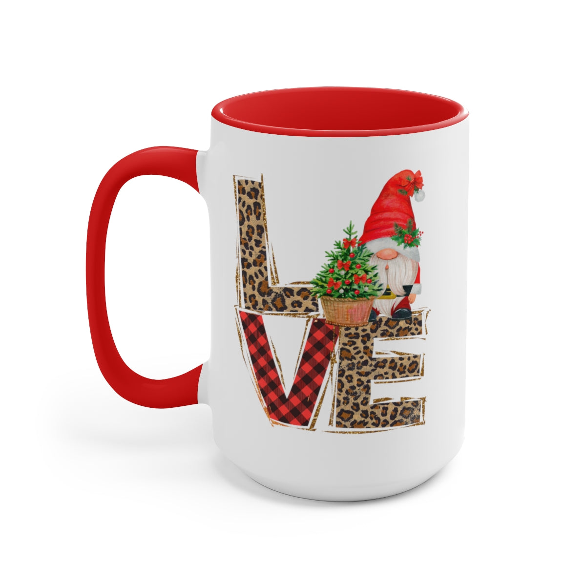 Two-Tone Coffee Mugs, 15oz