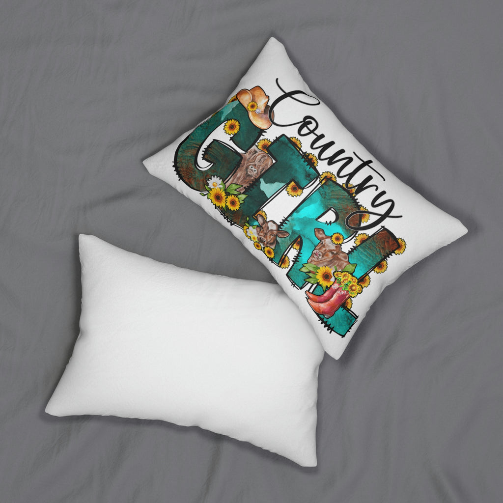 Spun Polyester Lumbar Pillow