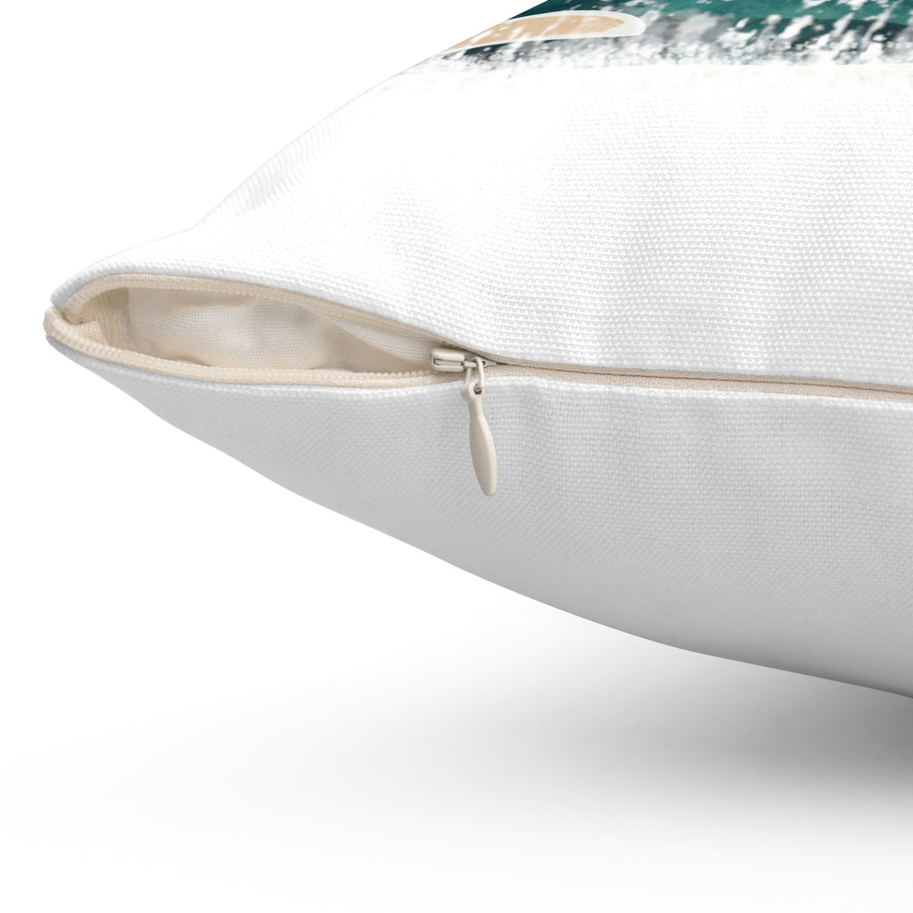 Spun Polyester Square Pillow