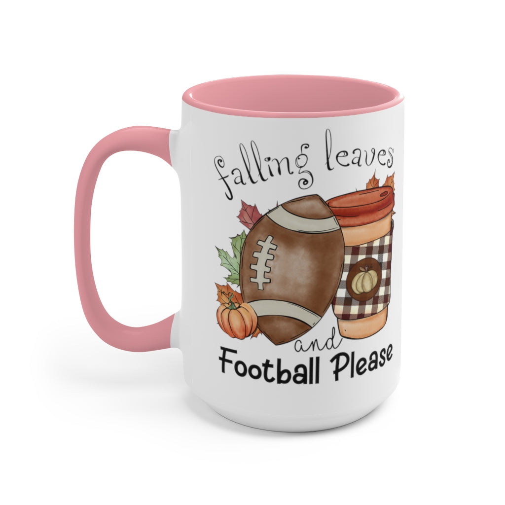 Two-Tone Coffee Mugs, 15oz