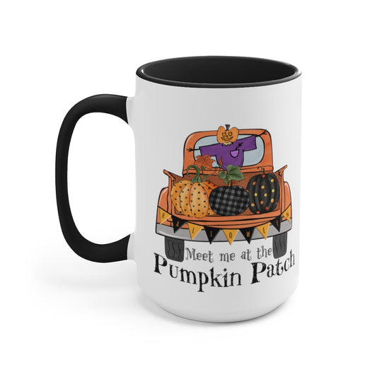 Two-Tone Coffee Mugs, 15oz