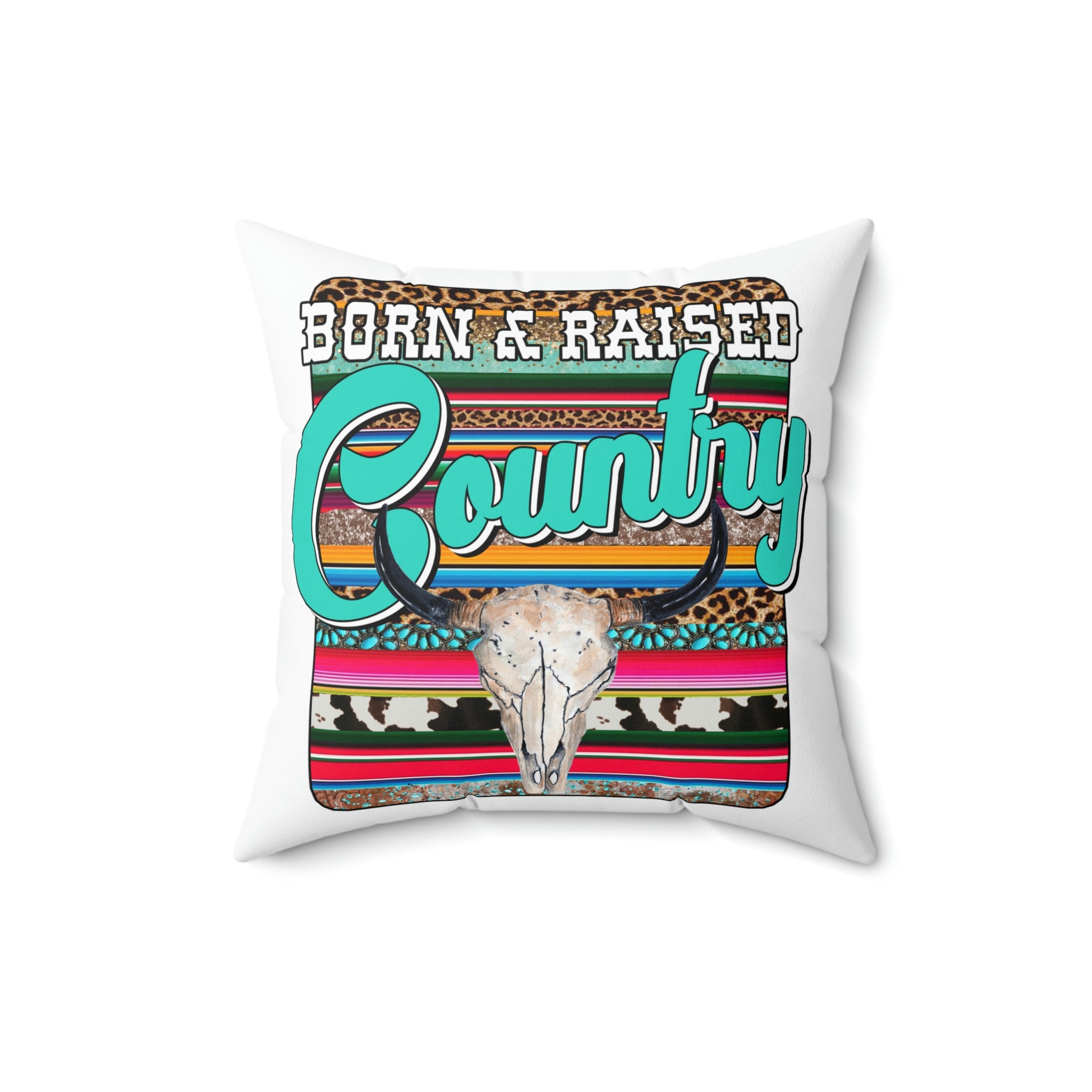 Spun Polyester Square Pillow