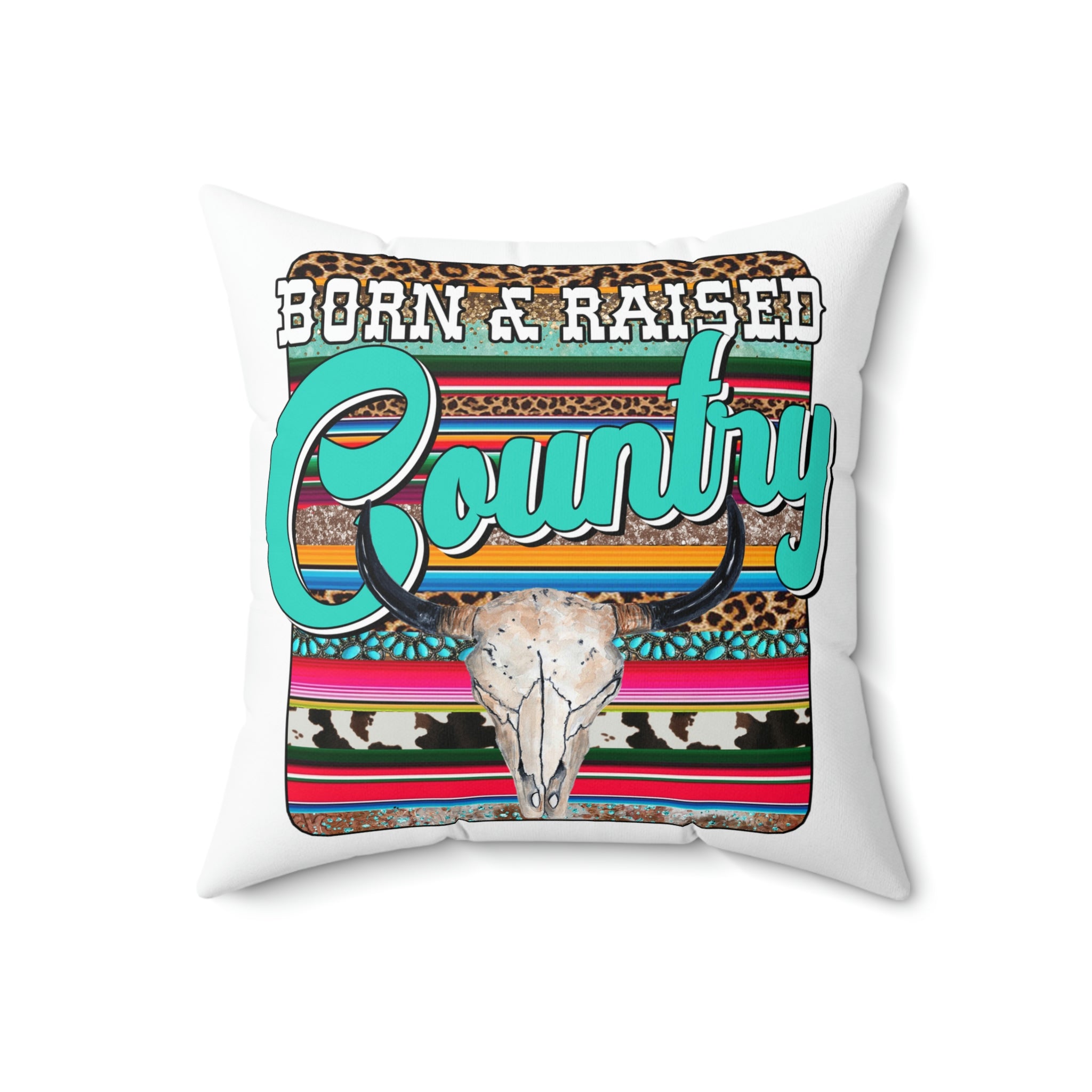 Spun Polyester Square Pillow