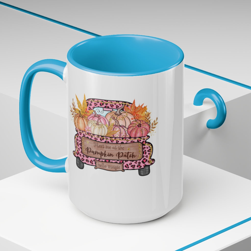 Two-Tone Coffee Mugs, 15oz