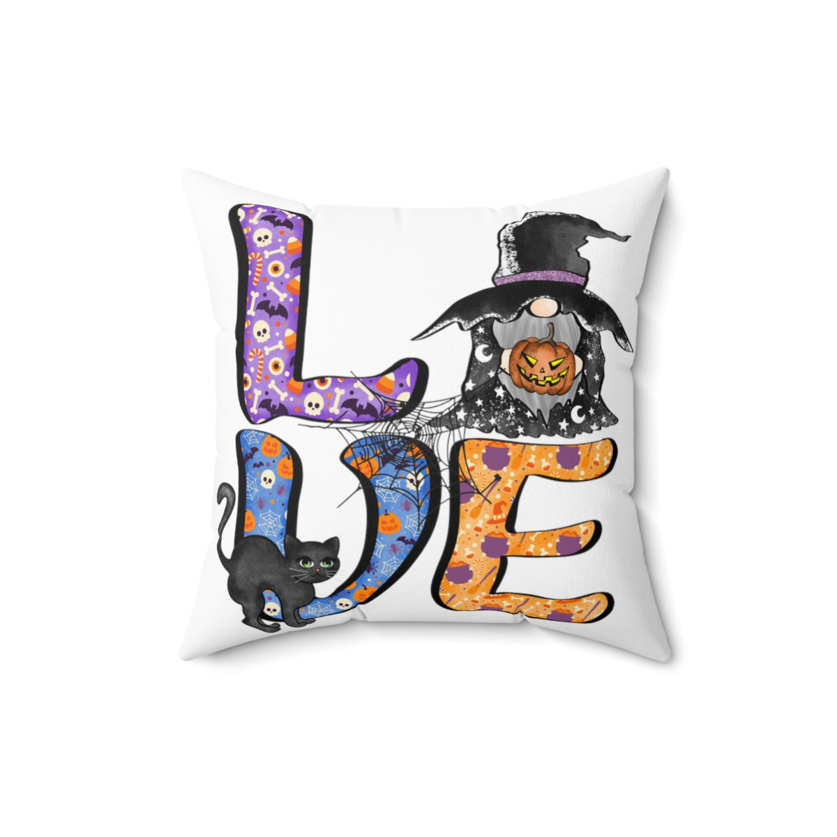 Spun Polyester Square Pillow